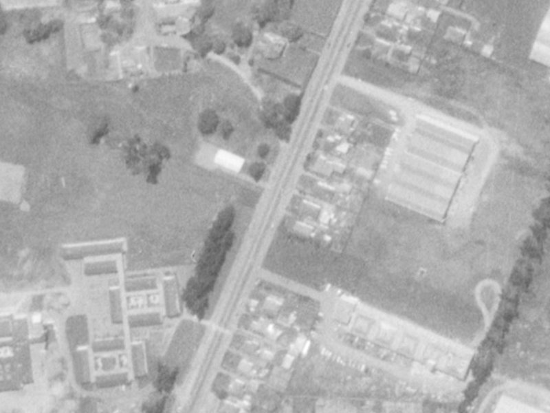 72 Carmen Road from the air, 1975-1979