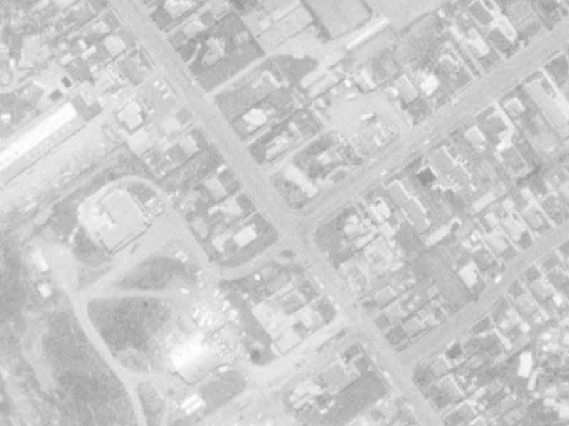 34B Epsom Road from the air, 1975-1979