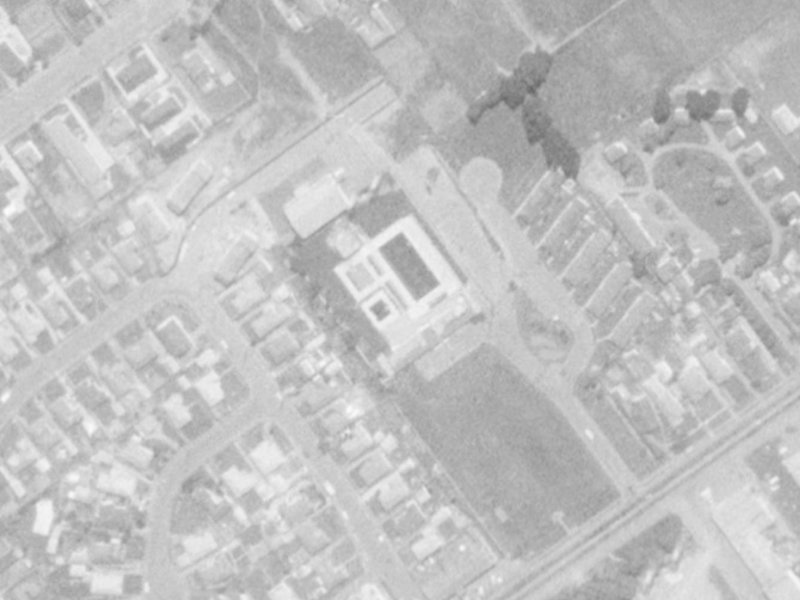 134 Main South Road from the air, 1975-1979