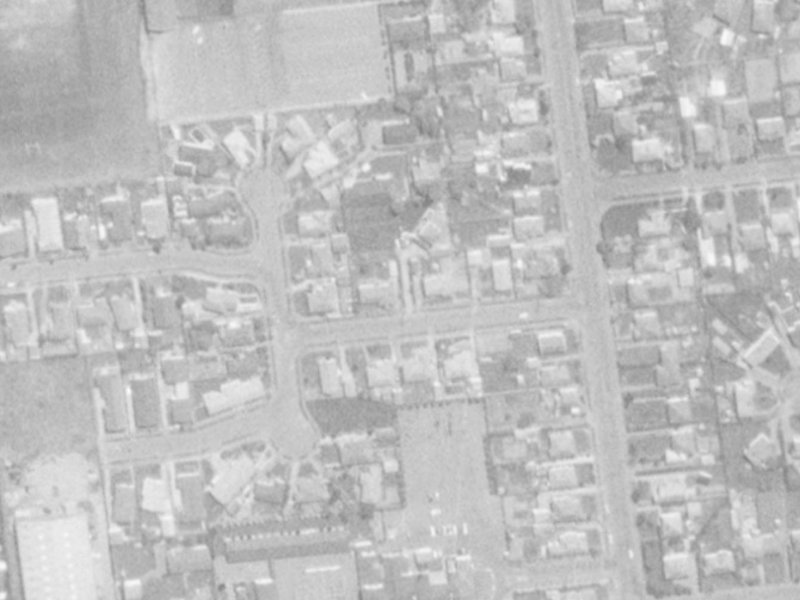 8 Janet Street from the air, 1975-1979