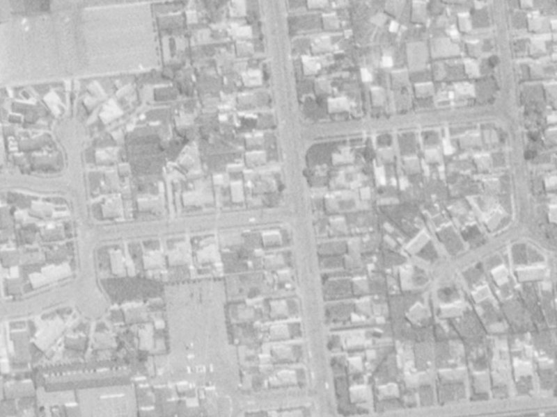 67 Wharenui Road from the air, 1975-1979
