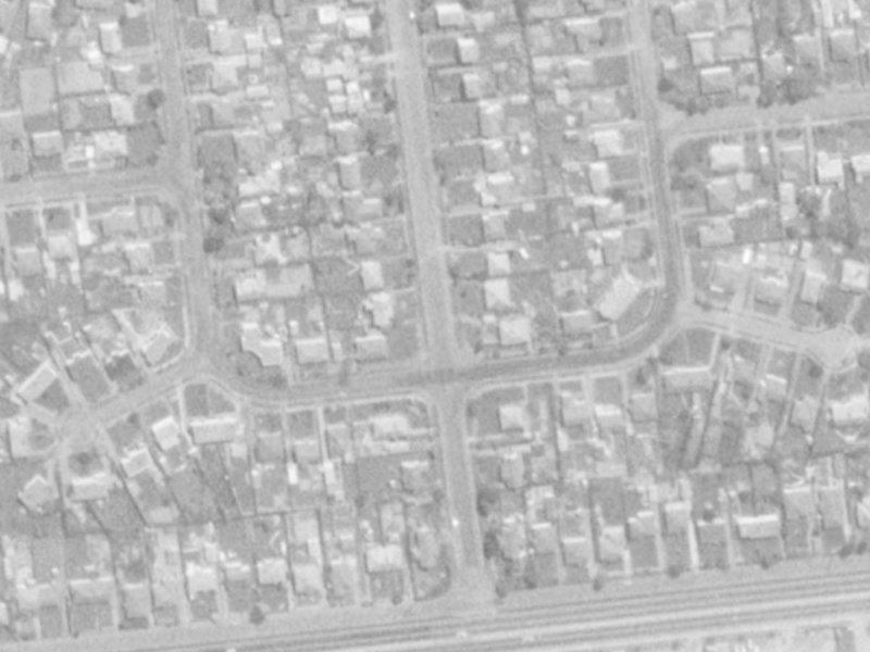 37D Centennial Avenue from the air, 1975-1979