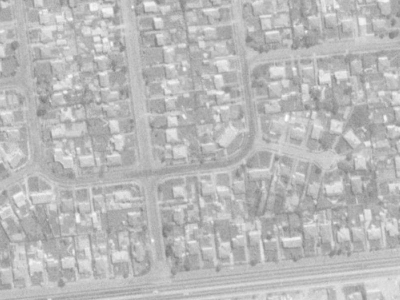 35 Centennial Avenue from the air, 1975-1979