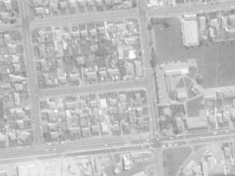 5A Rex Street from the air, 1975-1979