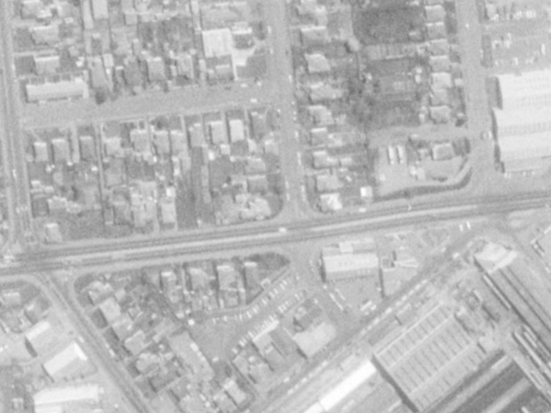 15 Picton Avenue from the air, 1975-1979
