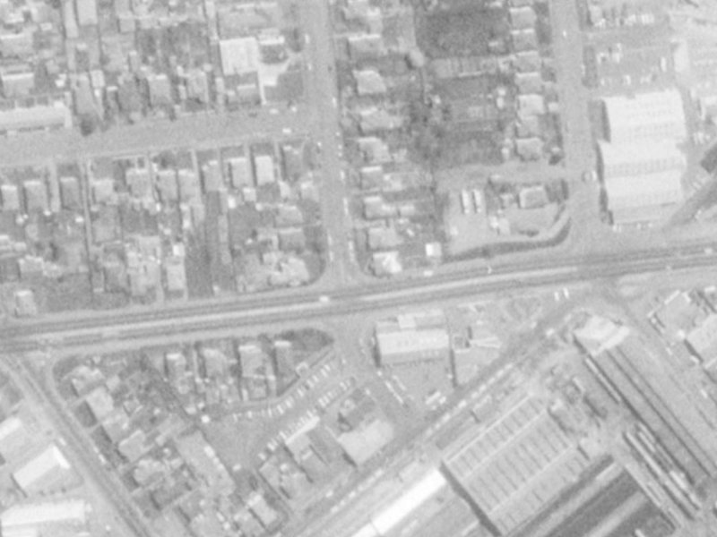 14 Picton Avenue from the air, 1975-1979