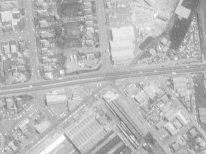 66R Blenheim Road from the air, 1975-1979