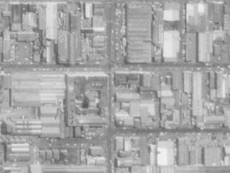 215 Montreal Street from the air, 1975-1979