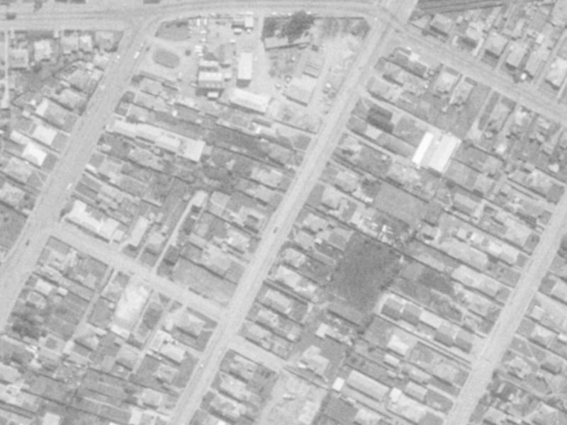 91A Olliviers Road from the air, 1975-1979