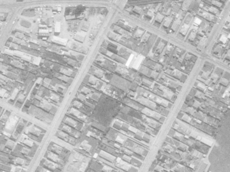 104B Olliviers Road from the air, 1975-1979