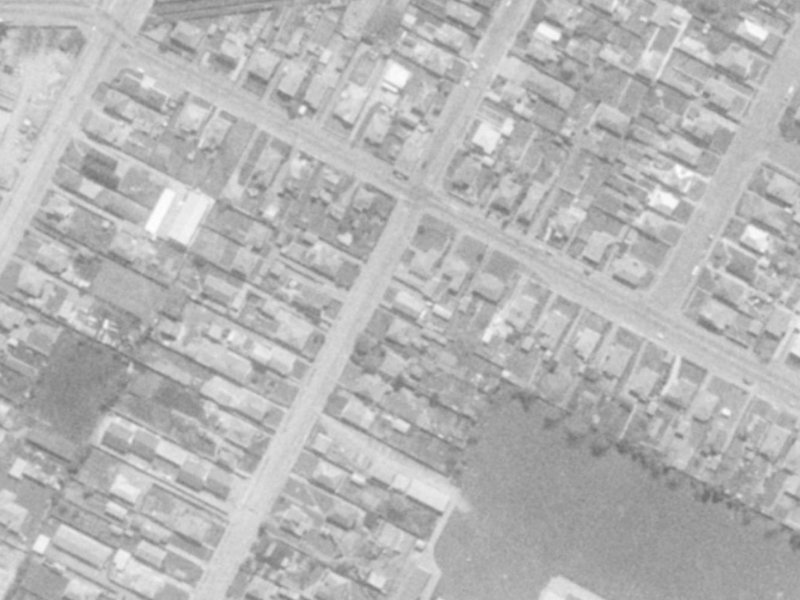 120 Bordesley Street from the air, 1975-1979