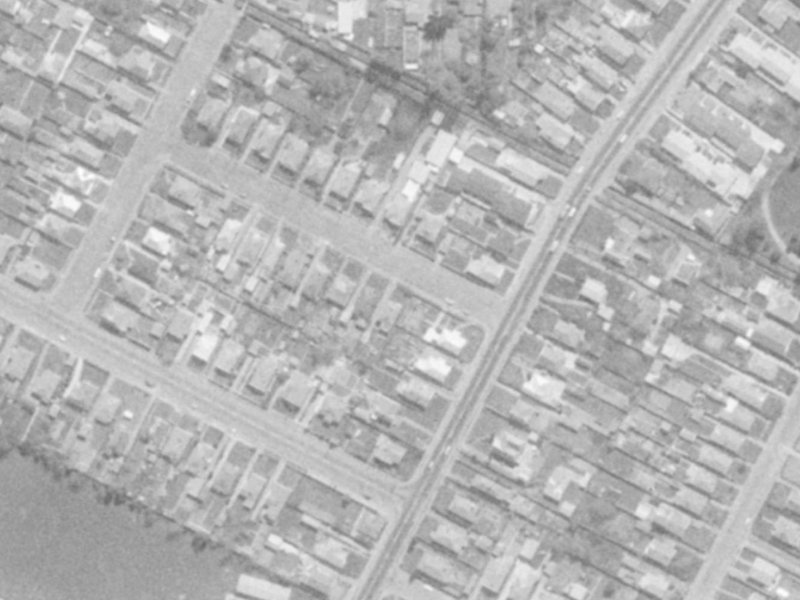 26 Newcastle Street from the air, 1975-1979