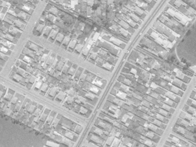 28 Newcastle Street from the air, 1975-1979