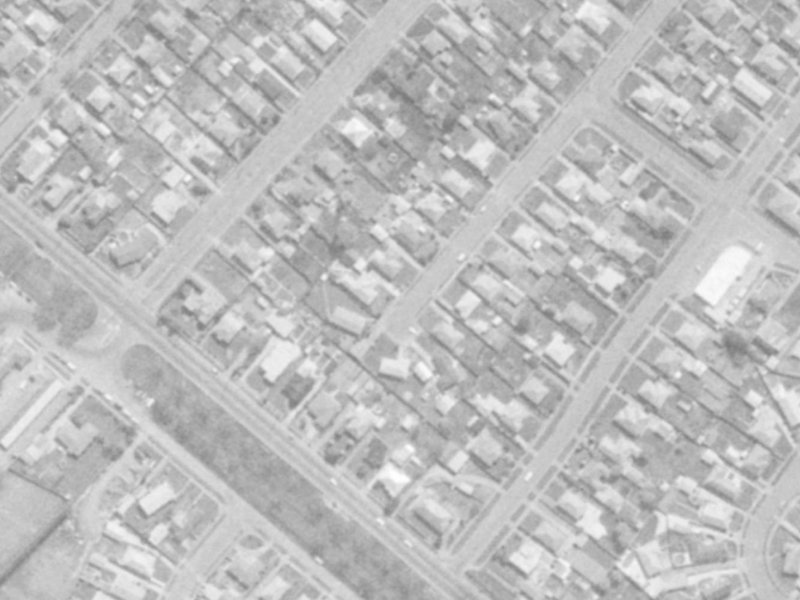 7 Digby Place from the air, 1975-1979