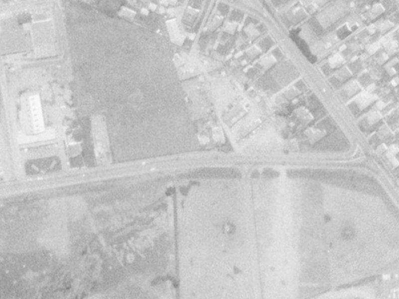 18 Waterloo Road from the air, 1975-1979