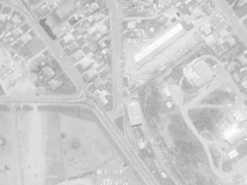 1 Obriens Road from the air, 1975-1979