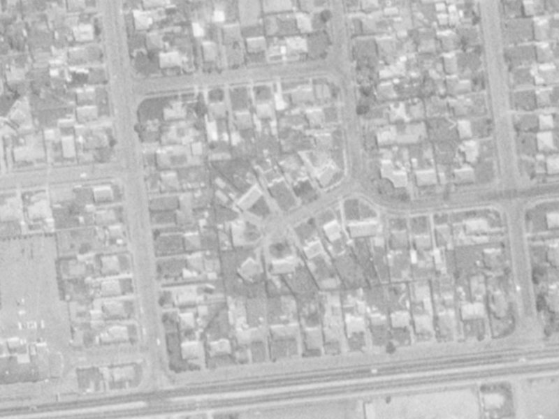 8 Tonga Place from the air, 1975-1979