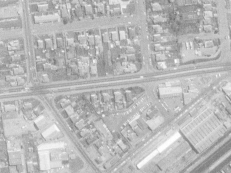 75 Blenheim Road from the air, 1975-1979