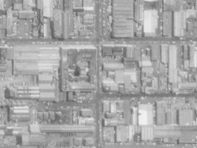 202 Montreal Street from the air, 1975-1979