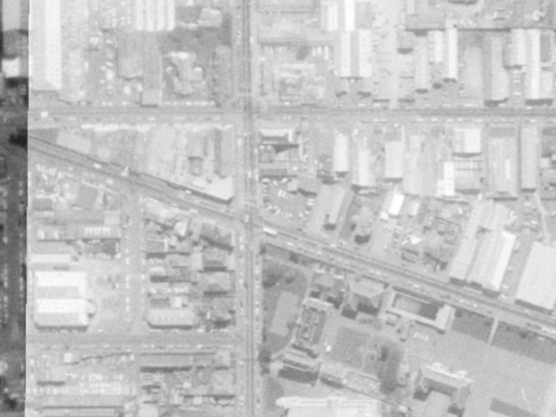 170 Barbadoes Street from the air, 1975-1979