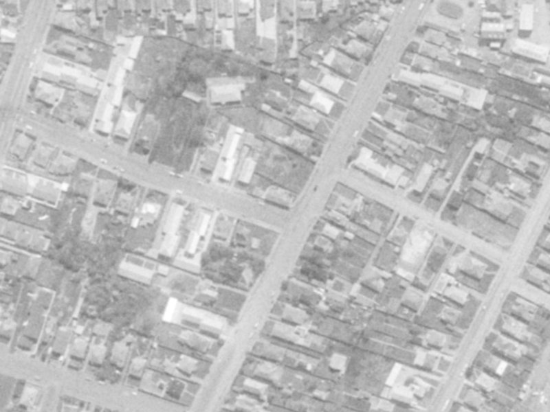71 Mathesons Road from the air, 1975-1979