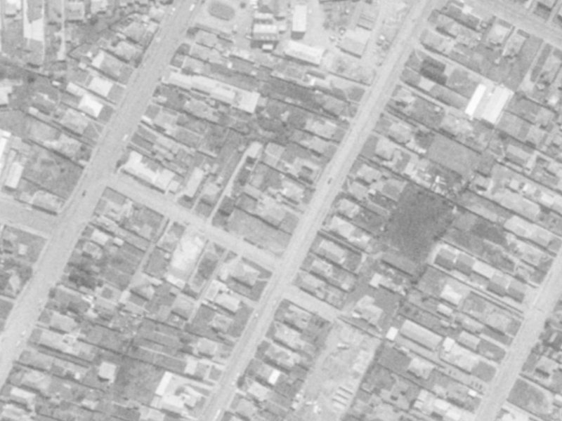 81 Olliviers Road from the air, 1975-1979
