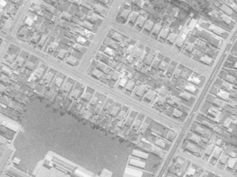 65 Harrow Street from the air, 1975-1979