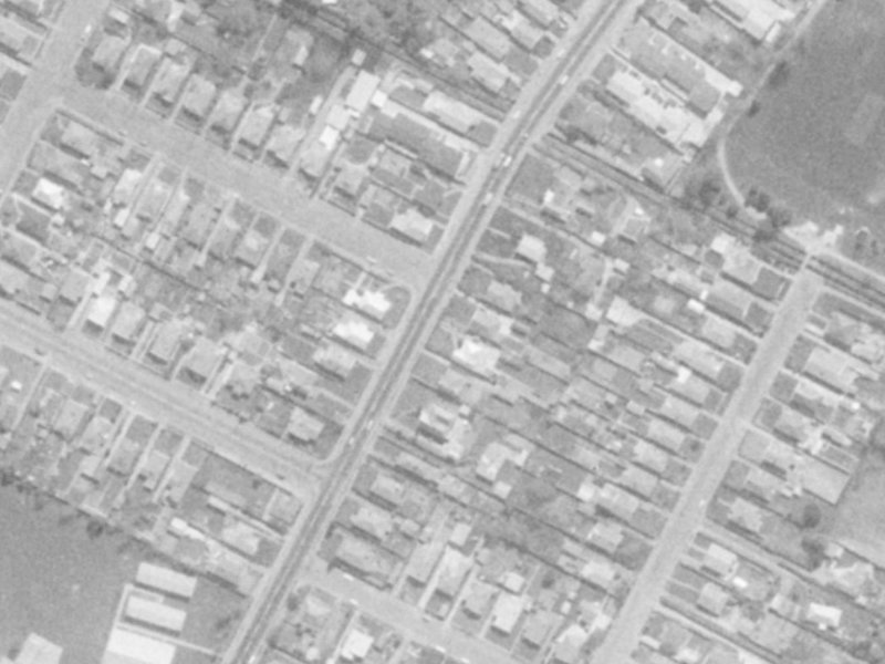 104 Aldwins Road from the air, 1975-1979