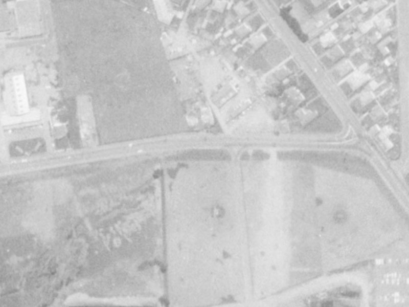 Waterloo Road from the air, 1975-1979