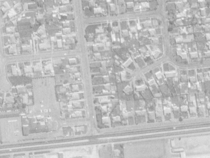 73A Wharenui Road from the air, 1975-1979