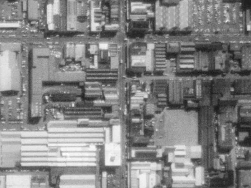 580A Colombo Street from the air, 1975-1979