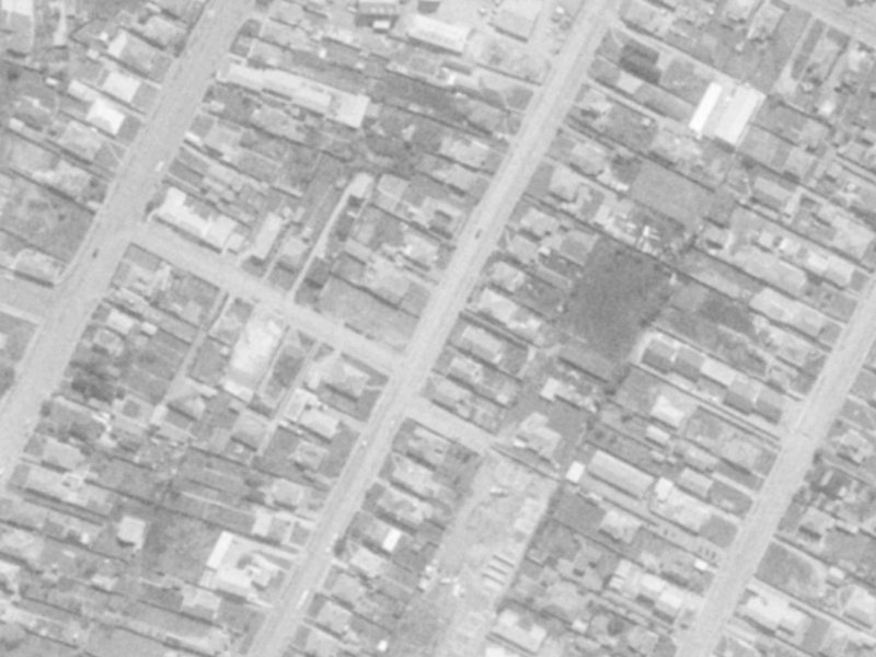 79 Inglis Street from the air, 1975-1979
