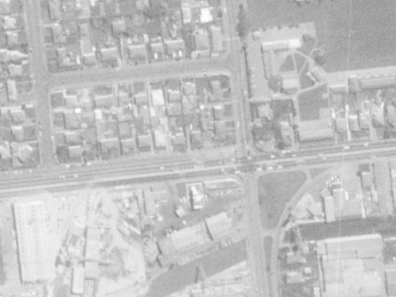 164 Blenheim Road from the air, 1975-1979