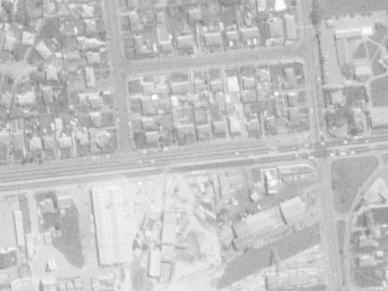 178 Blenheim Road from the air, 1975-1979