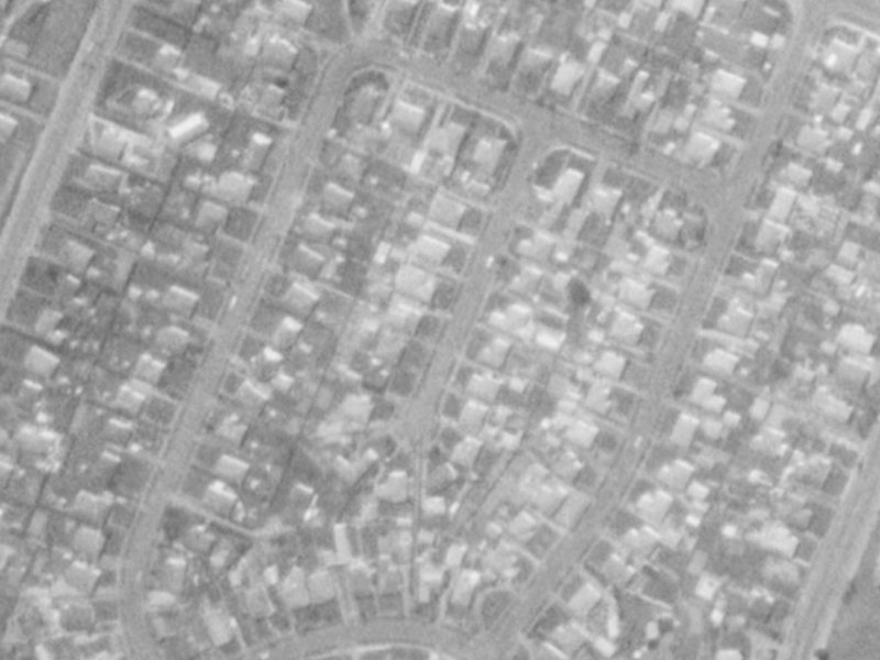 Ngata Place from the air, 1975-1979