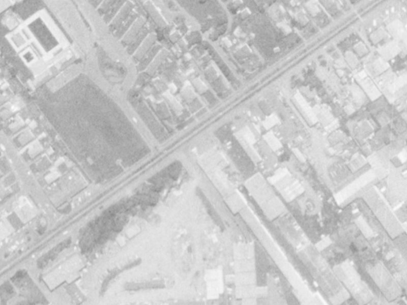 125a Main South Road from the air, 1975-1979