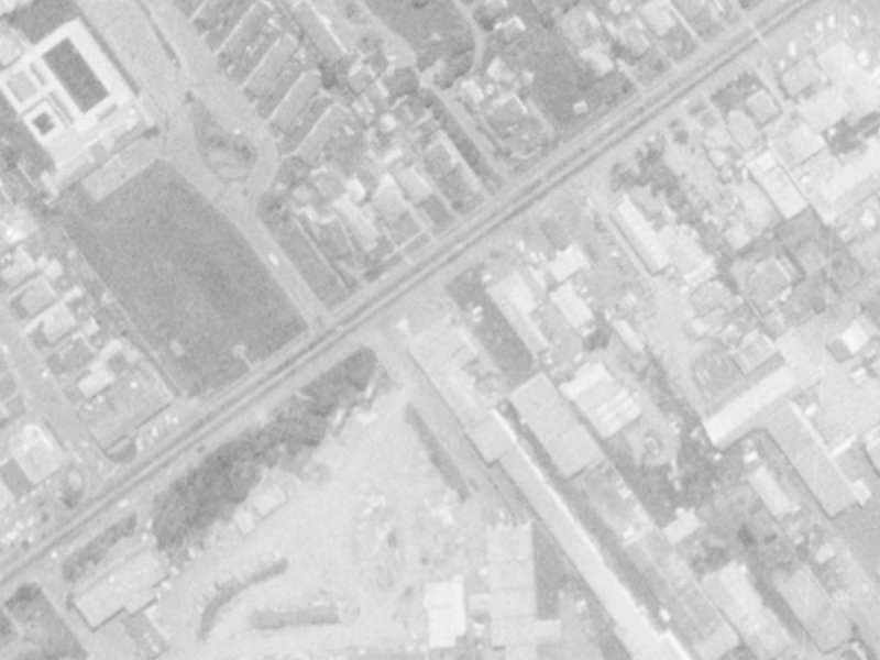 125 Main S Road from the air, 1975-1979