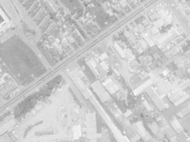 121A Main South Road from the air, 1975-1979