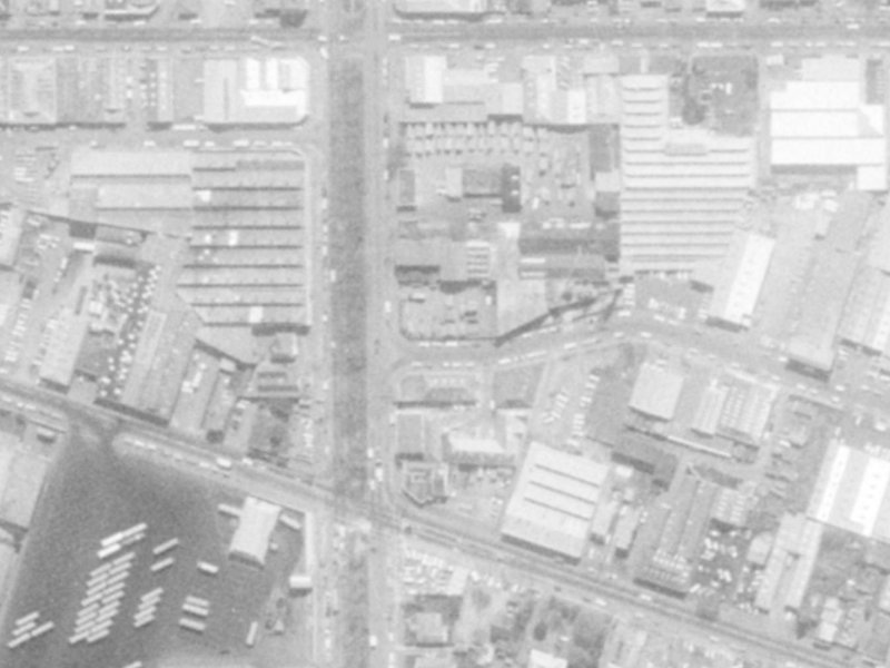 3A/48 Fitzgerald Avenue from the air, 1975-1979