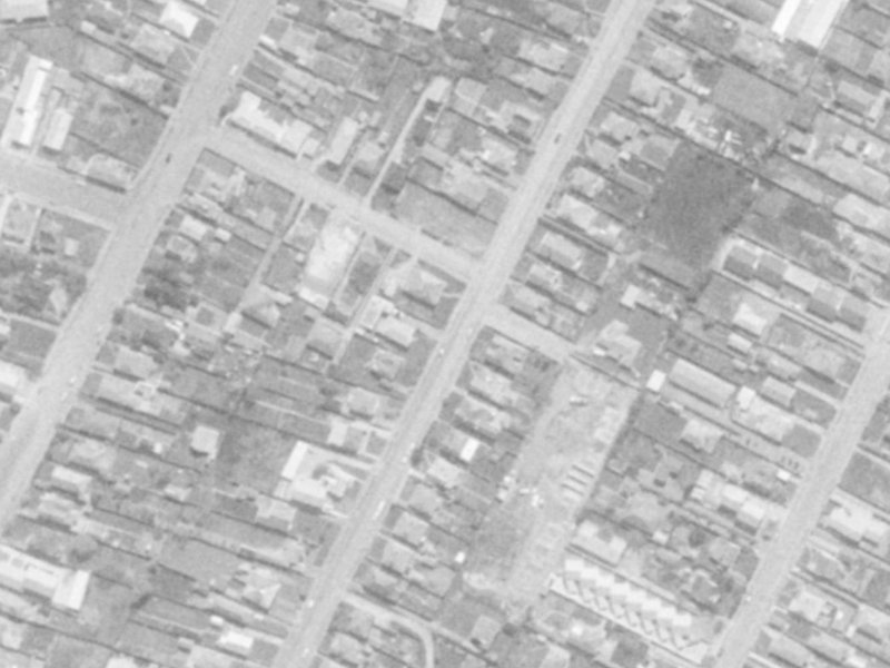 70A Olliviers Road from the air, 1975-1979