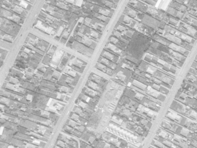 74B Olliviers Road from the air, 1975-1979