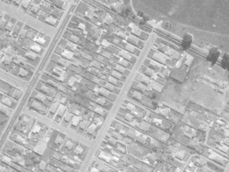 99 Randolph Street from the air, 1975-1979
