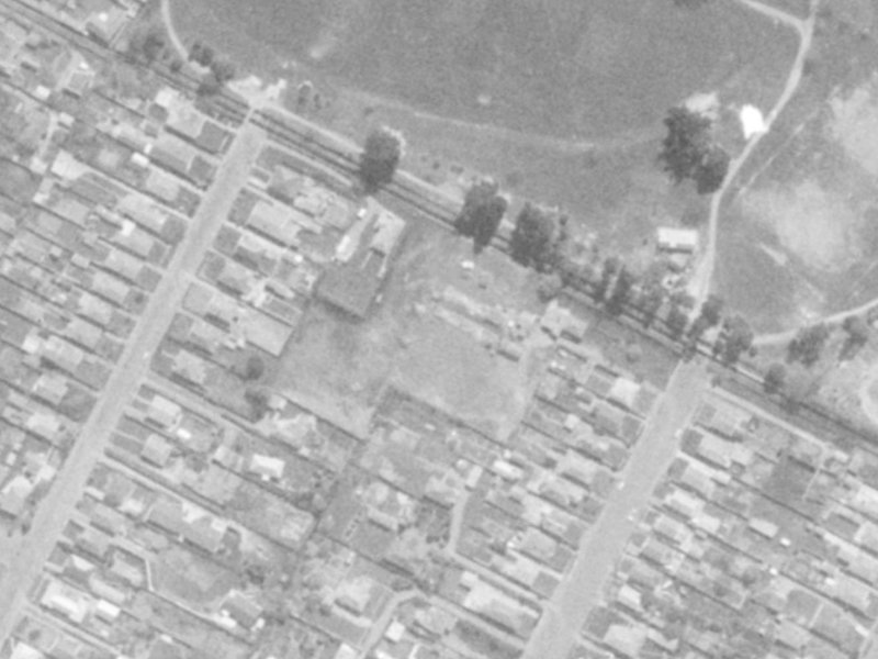 14 Bonar Place from the air, 1975-1979