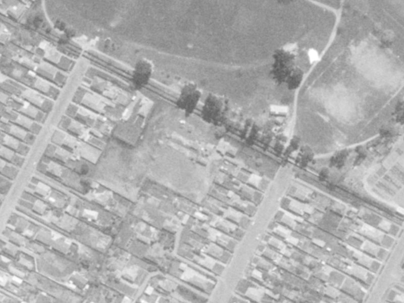 Bonar Place from the air, 1975-1979