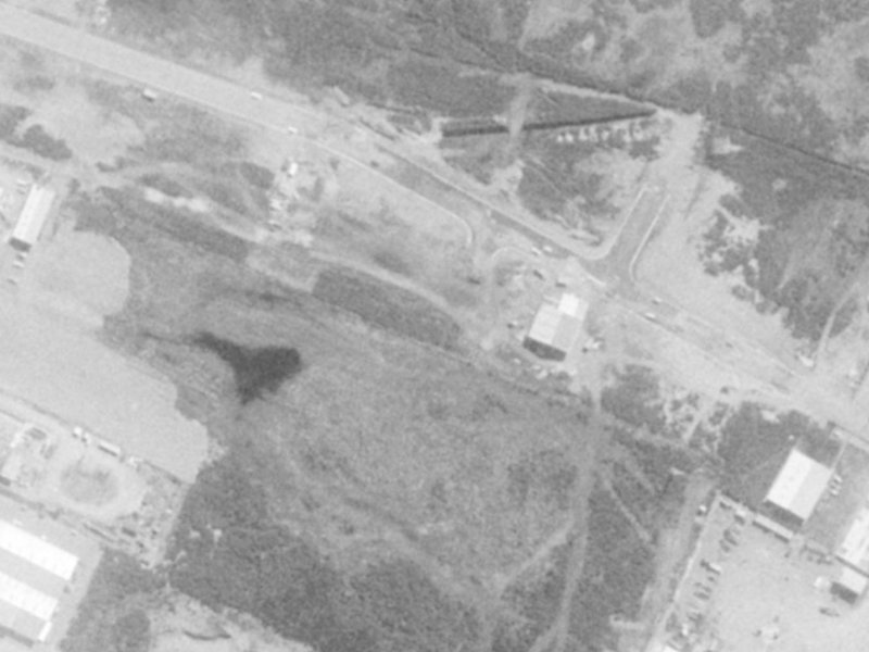 8–10 Tanya Street from the air, 1975-1979