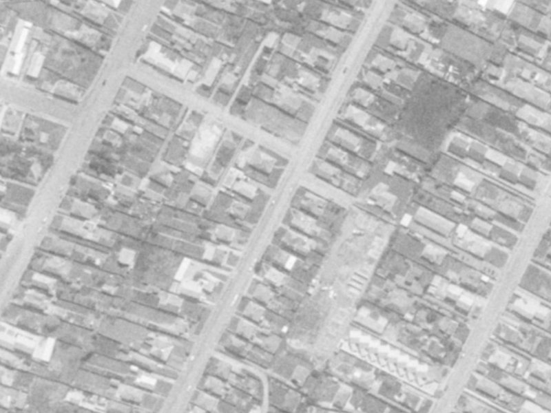 68A Olliviers Road from the air, 1975-1979
