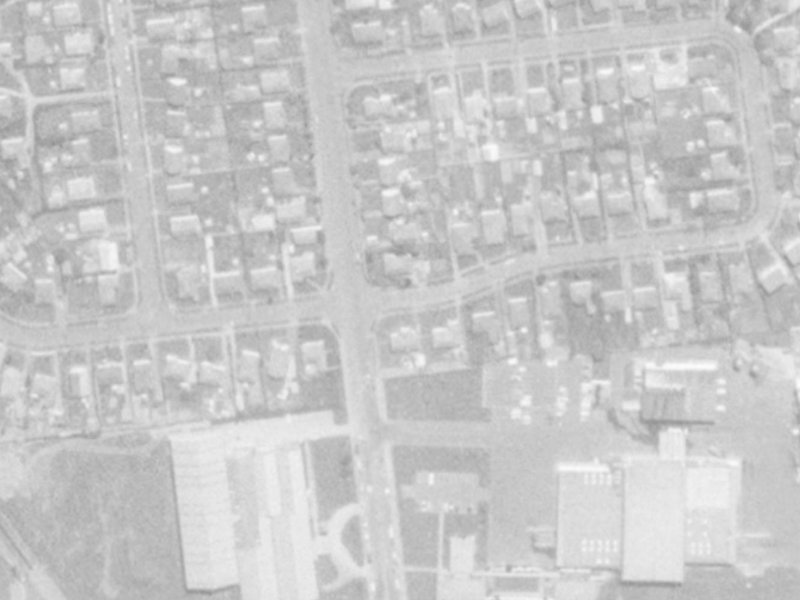 59 Hillary Crescent from the air, 1975-1979