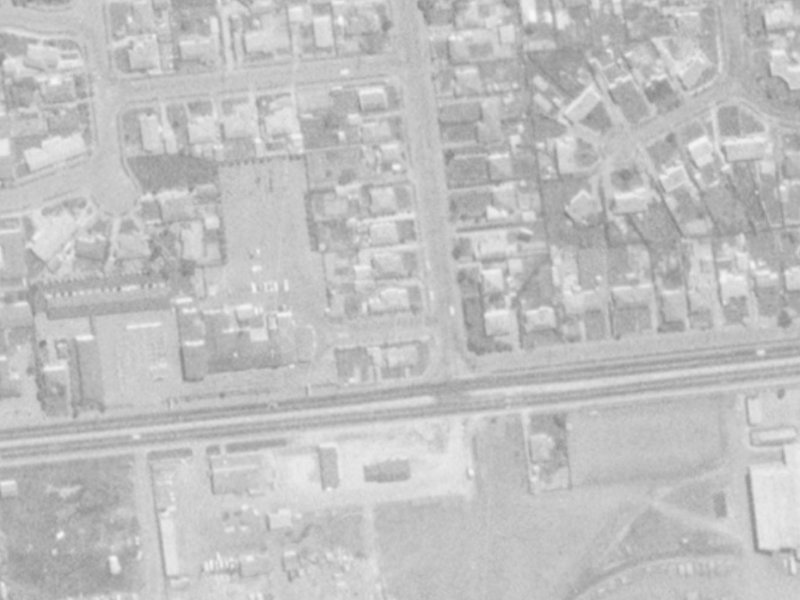112 Wharenui Road from the air, 1975-1979