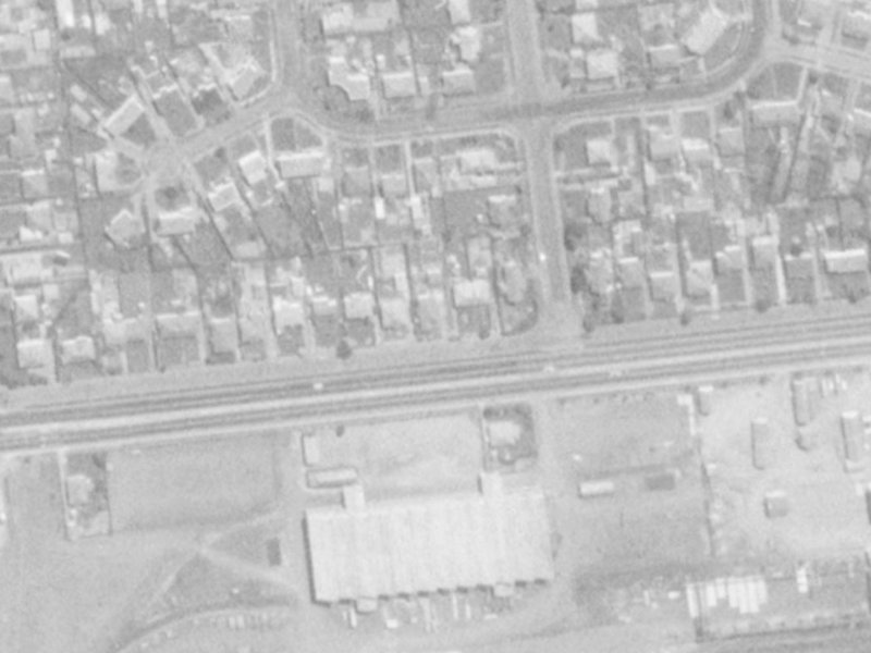 228 Blenheim Road from the air, 1975-1979