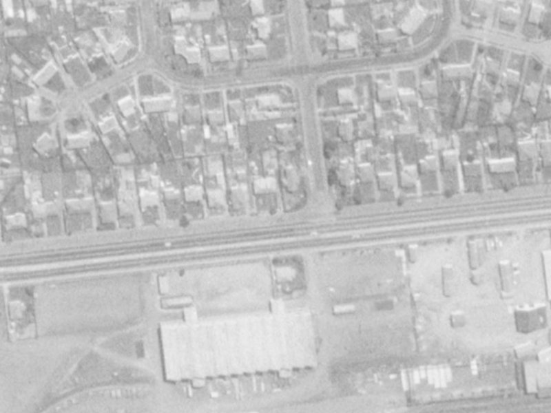 226 Blenheim Road from the air, 1975-1979